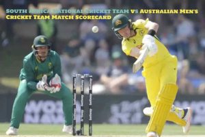 south africa national cricket team vs australian men's cricket team match scorecard